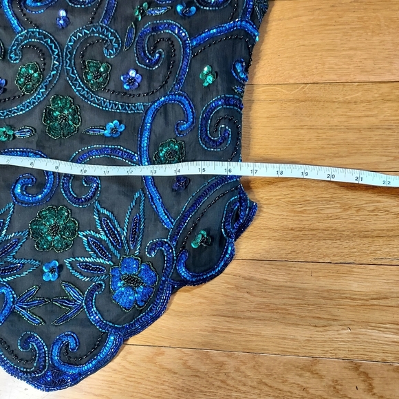 Vintage SCALA Beaded/Sequined Top - Picture 14 of 15